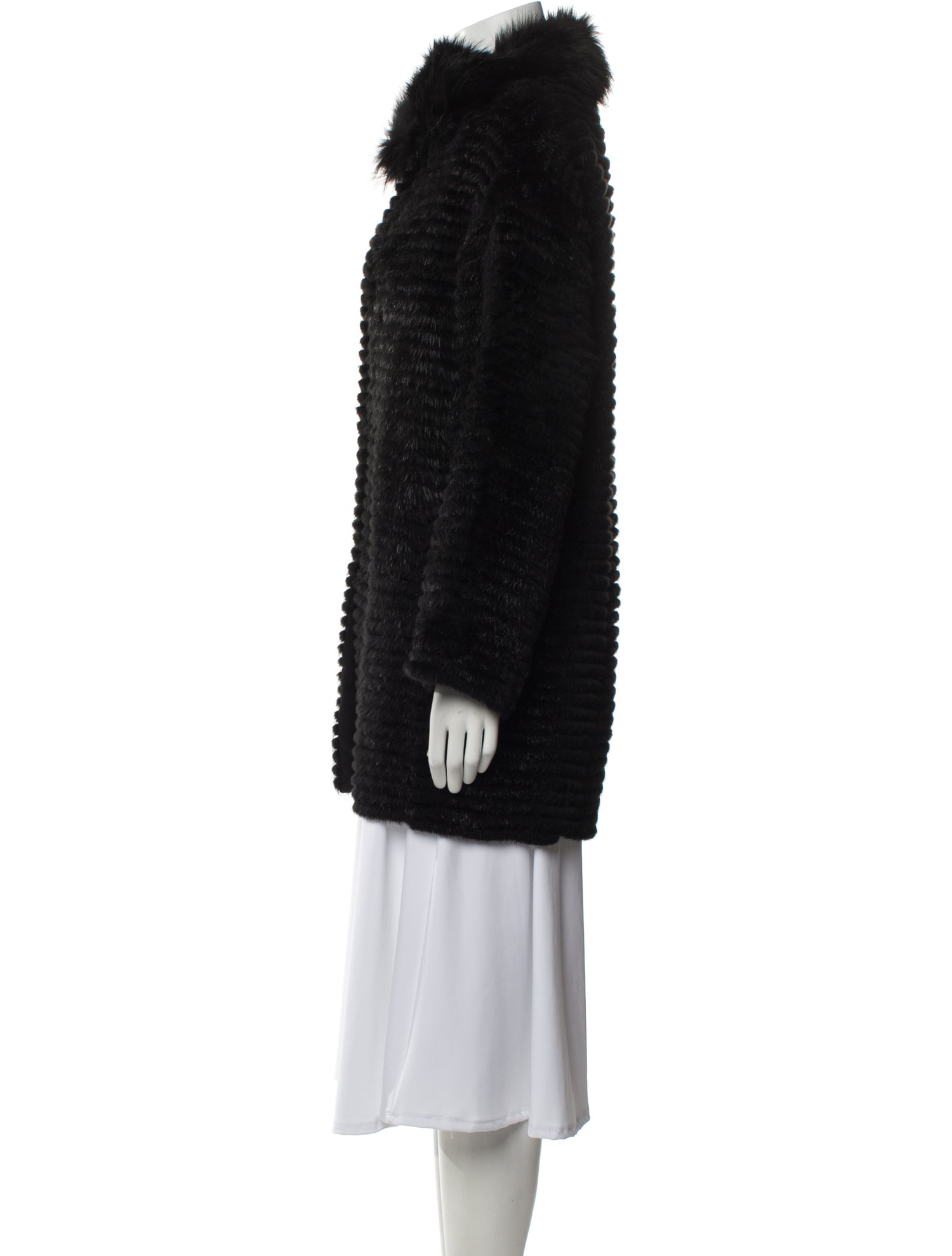 Prada Vintage 2011 Fur Coat