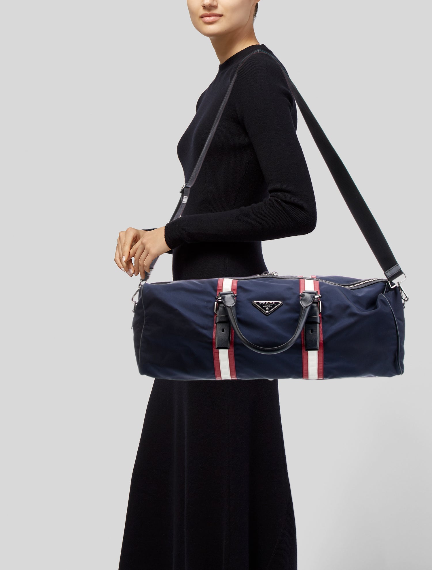 Prada Saffiano Leather Weekender