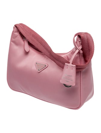 Prada Enameled Metal Triangle Re-Edition 2000