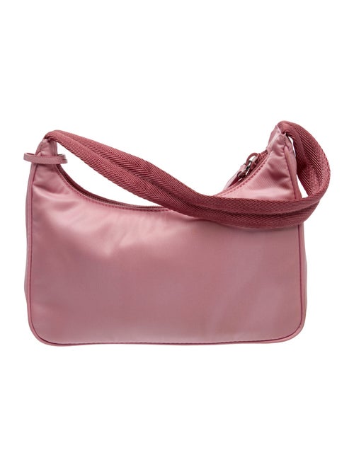 Prada Enameled Metal Triangle Re-Edition 2000