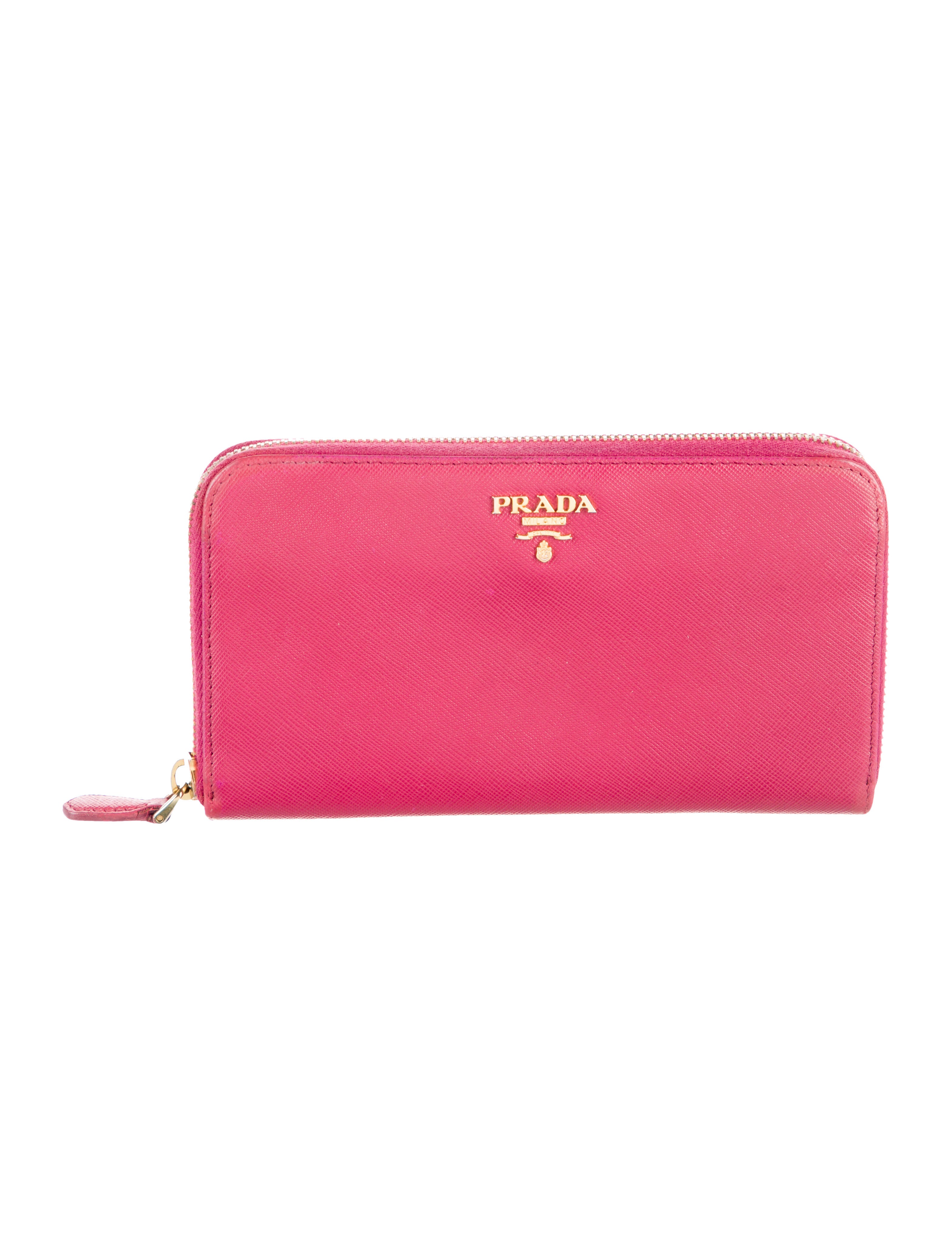 Prada Saffiano Lux Leather Wallet