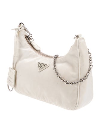 Prada Enameled Metal Triangle Re-Edition 2005