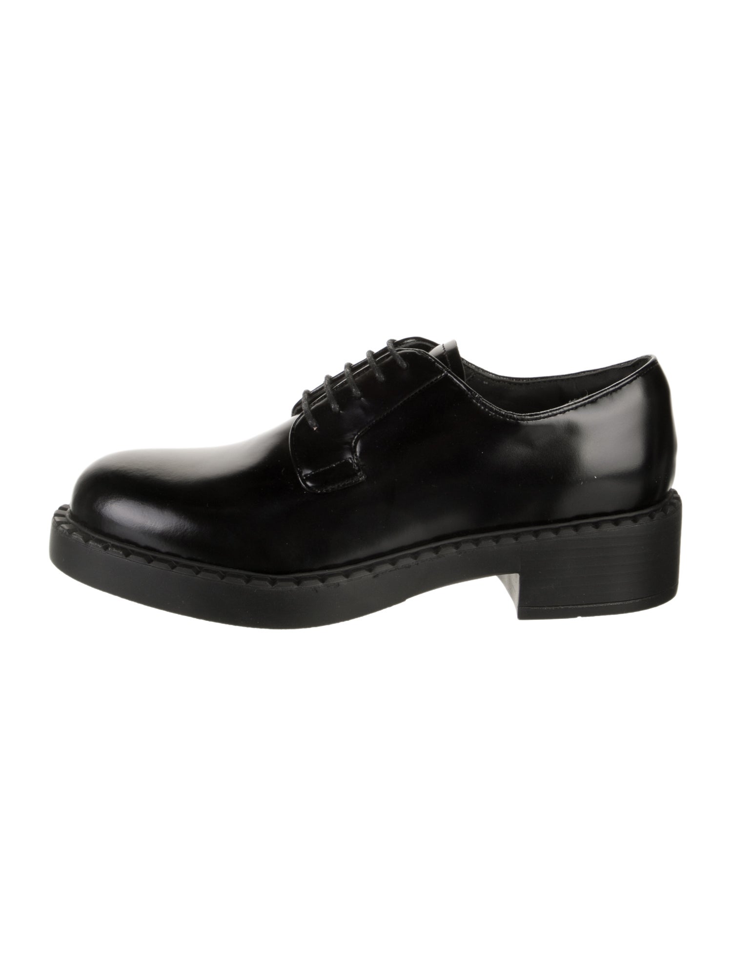 Prada Patent Leather Oxfords
