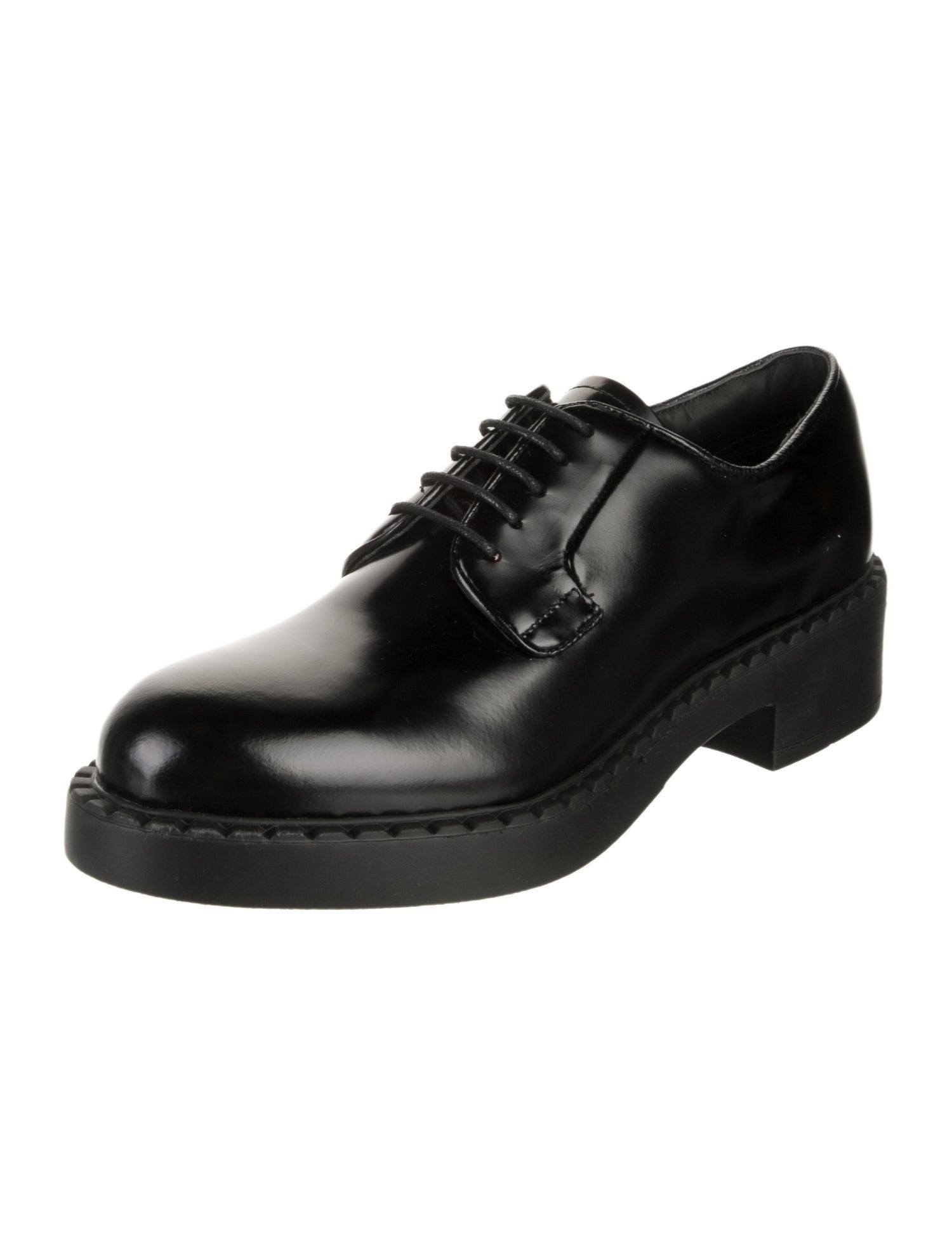 Prada Patent Leather Oxfords