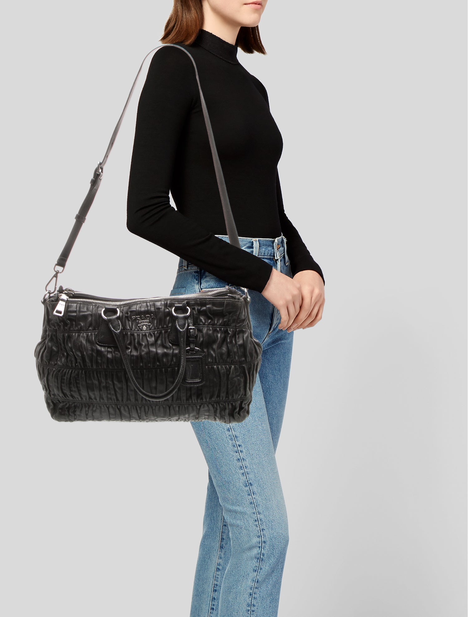 Prada Signature Crossbody Bag