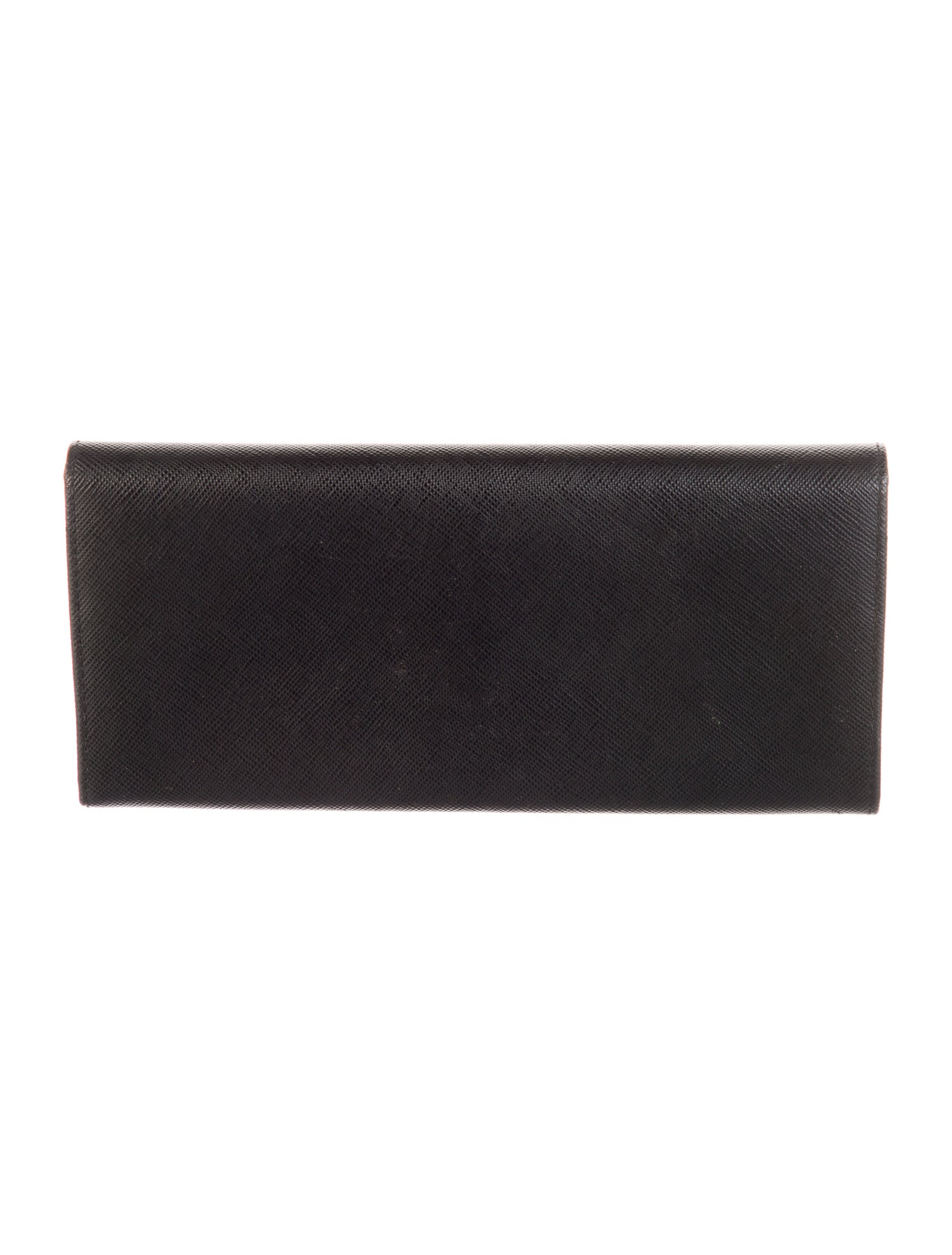 Prada Saffiano Cuir Leather Continental Wallet