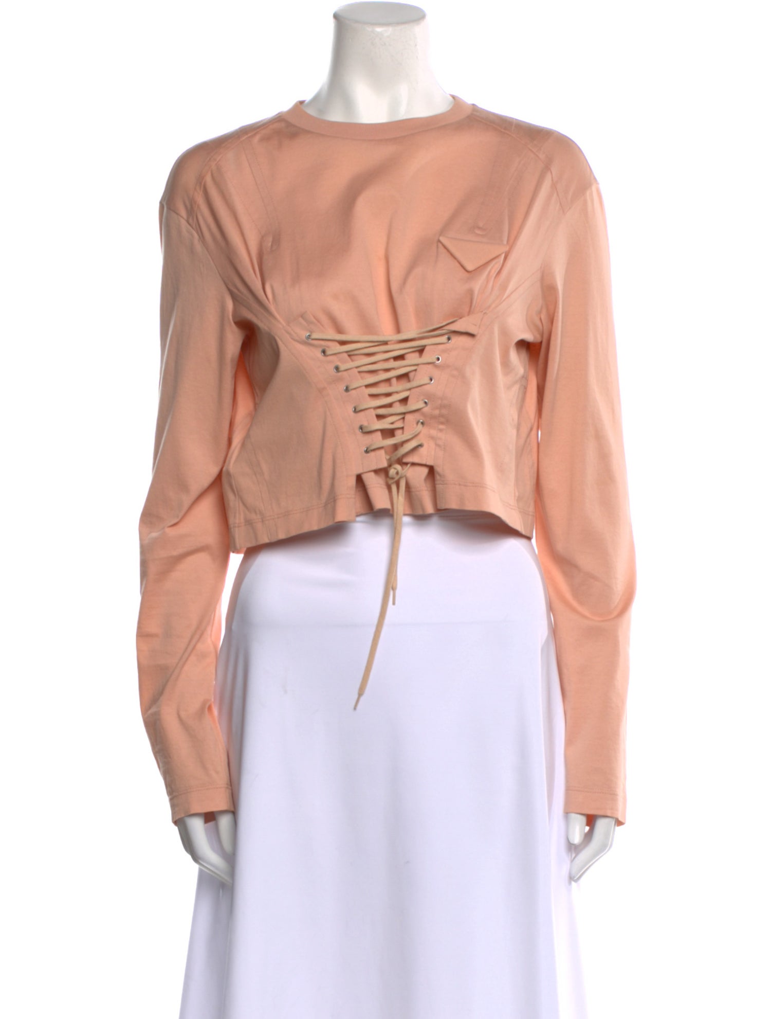 Prada 2021 Crew Neck Crop Top