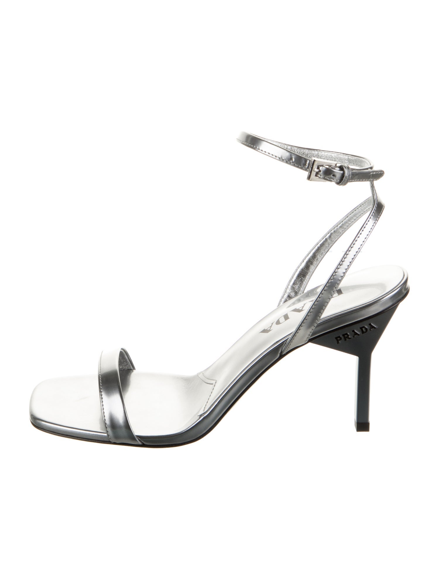 Prada Patent Leather Sandals