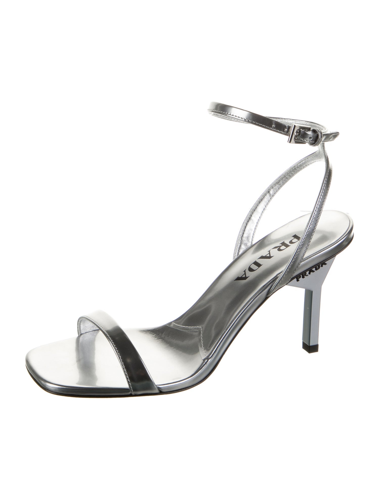 Prada Patent Leather Sandals