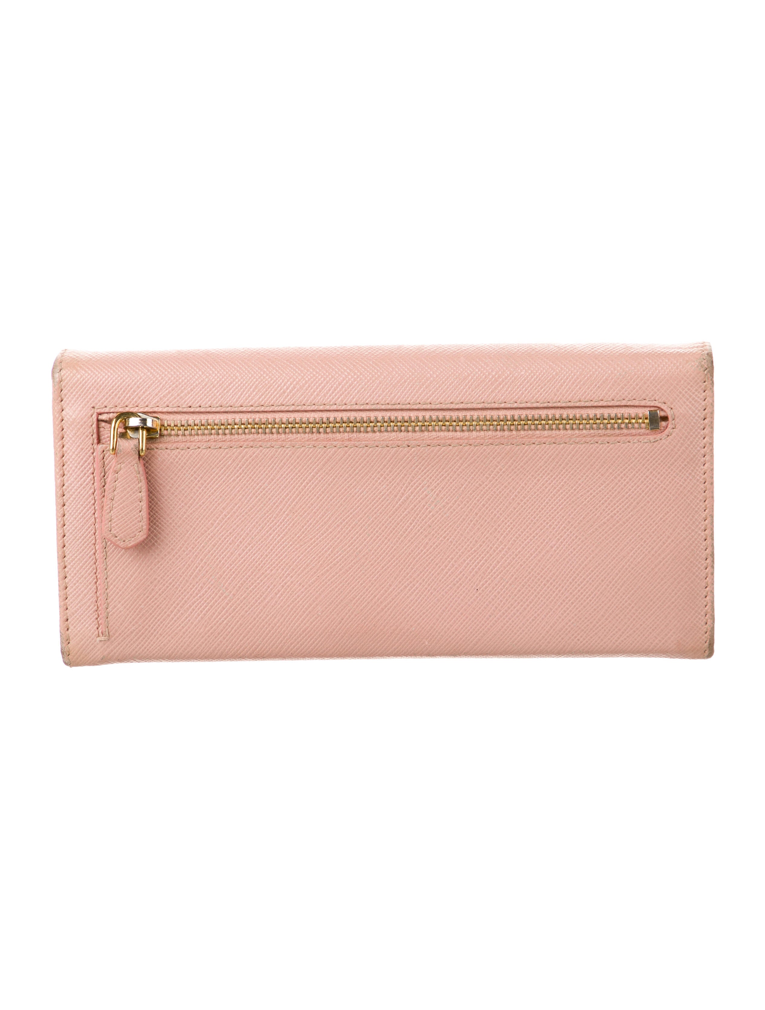 Prada Saffiano Lux Leather Wallet
