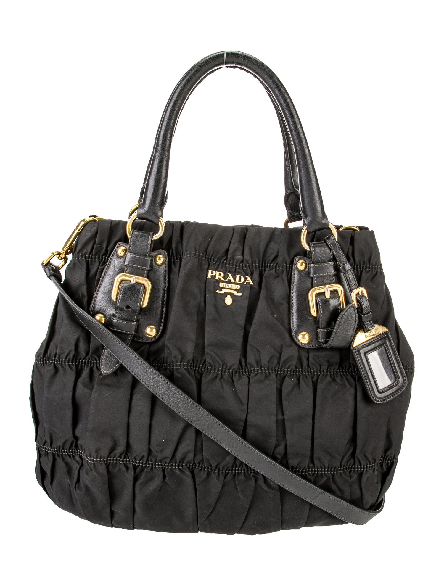 Prada Nylon Top Handle Bag