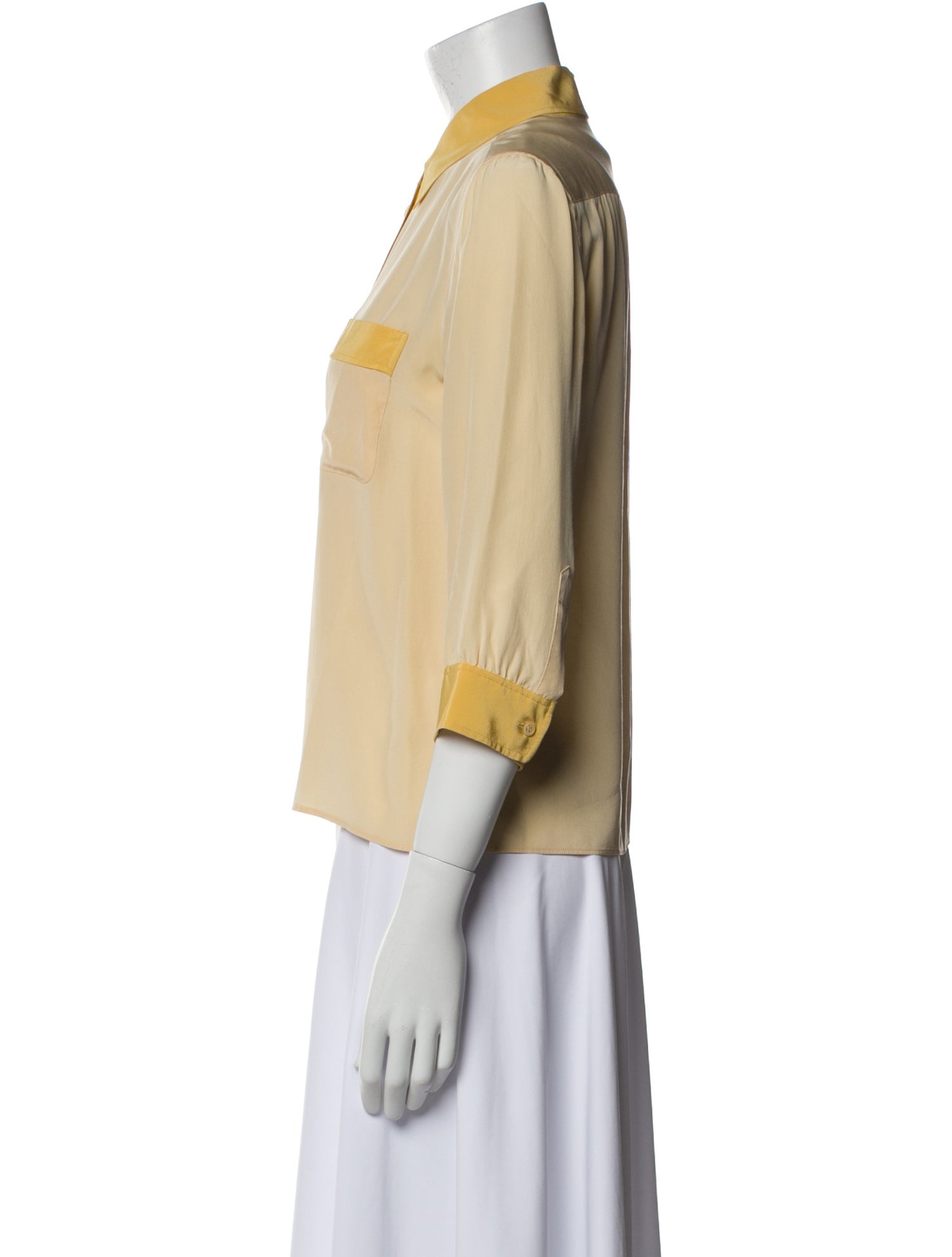 Prada Vintage Late 1990's - Early 2000's Button-Up Top