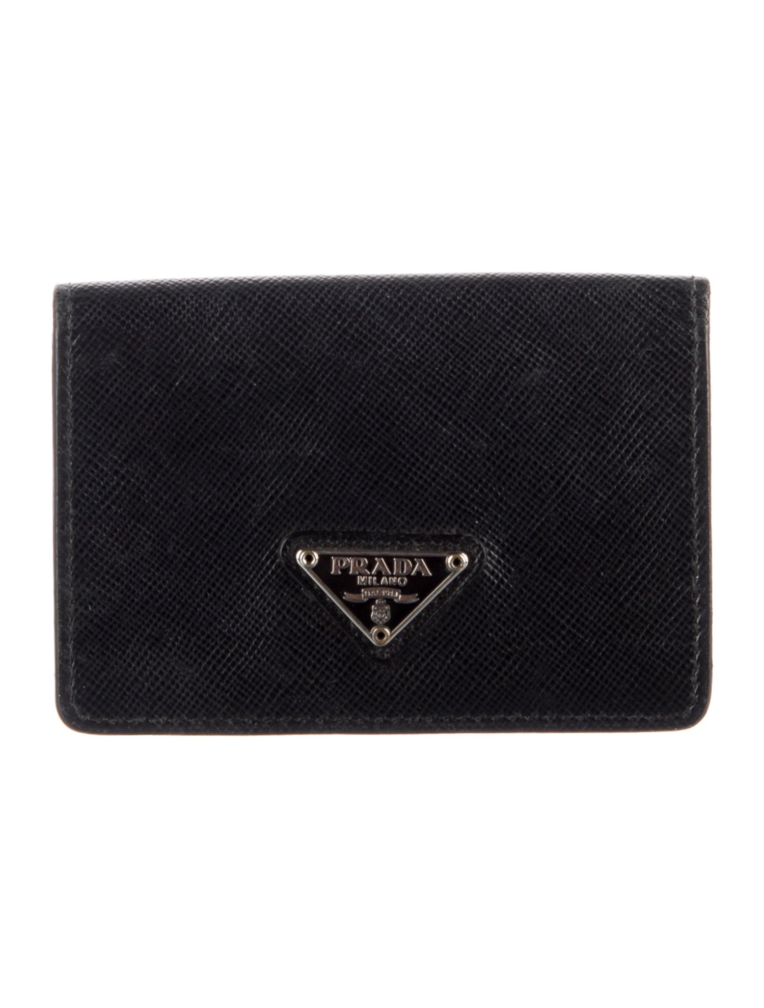 Prada Saffiano Lux Leather Card Holder