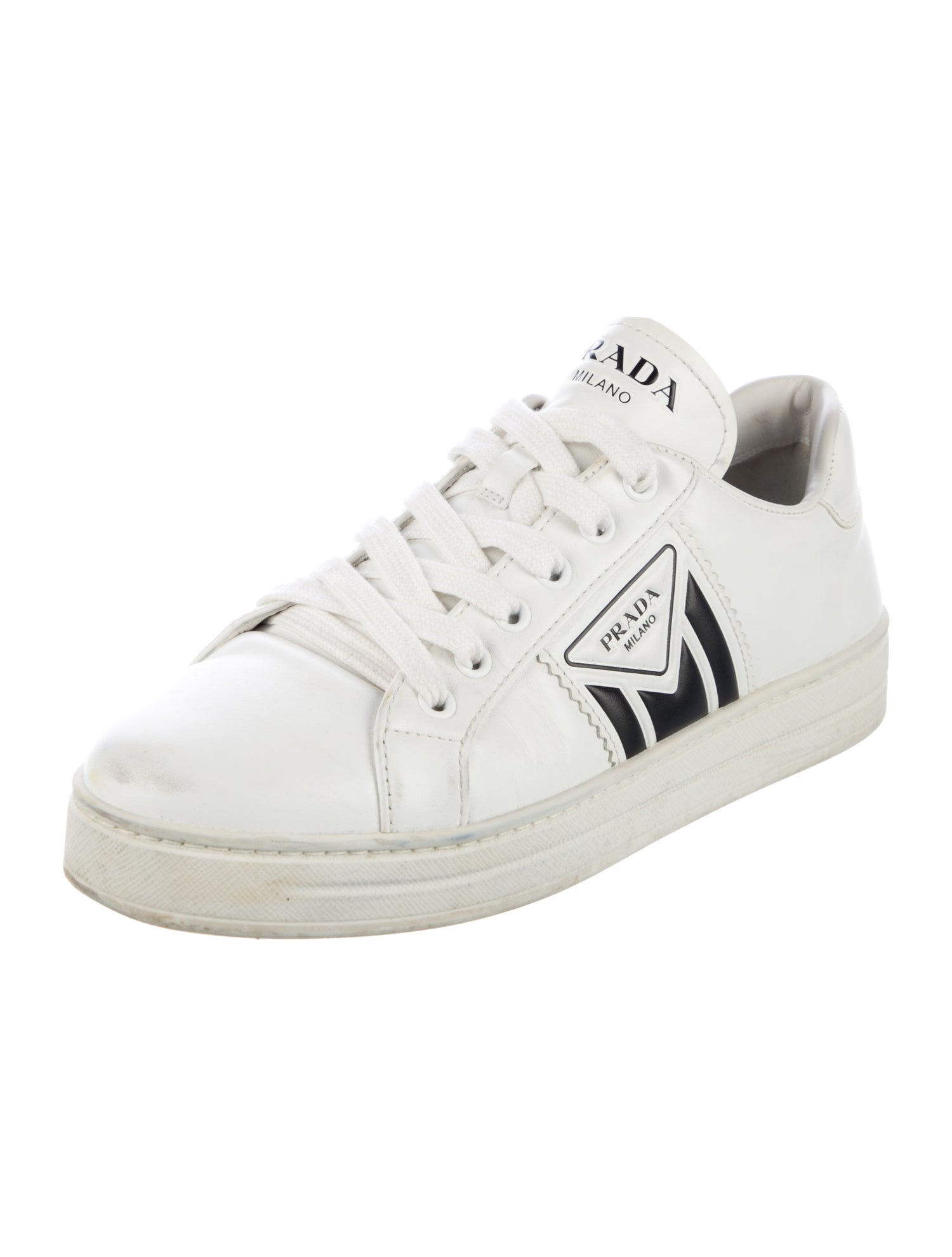 Prada Leather Sneakers