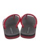 Prada Patent Leather Flip Flops