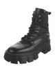 Prada Leather Combat Boots
