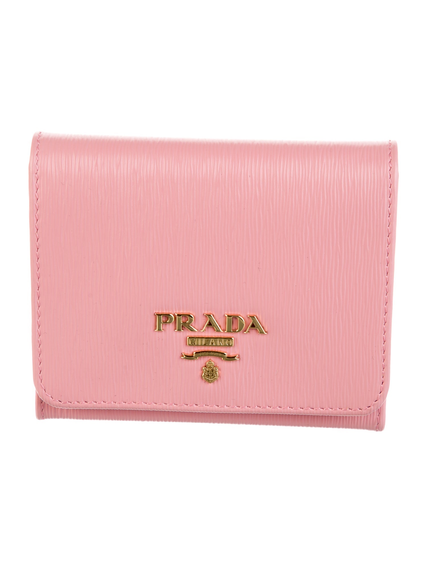 Prada Vitello Move Leather Wallet w/ Tags