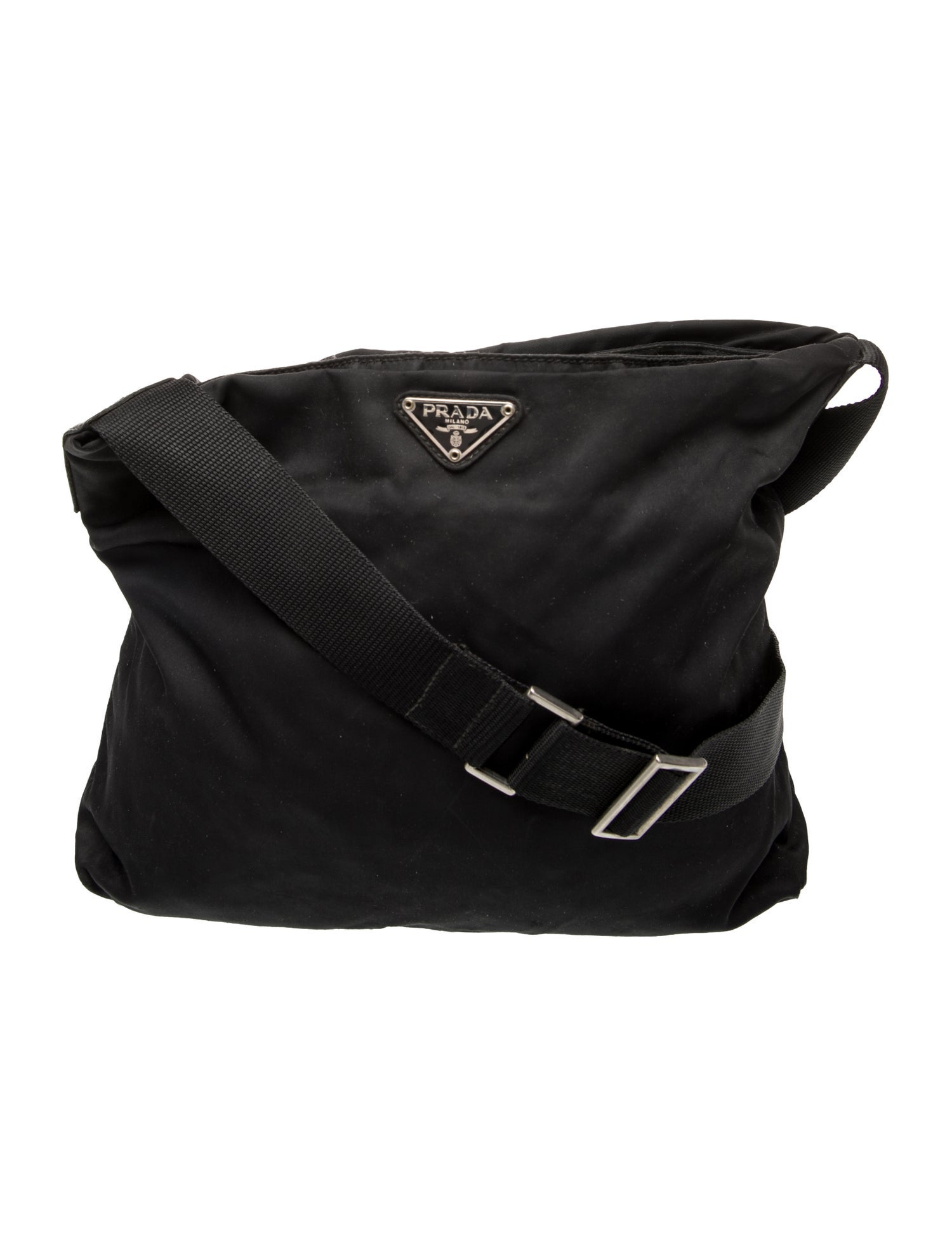 Prada Vela Nylon Messenger Bag