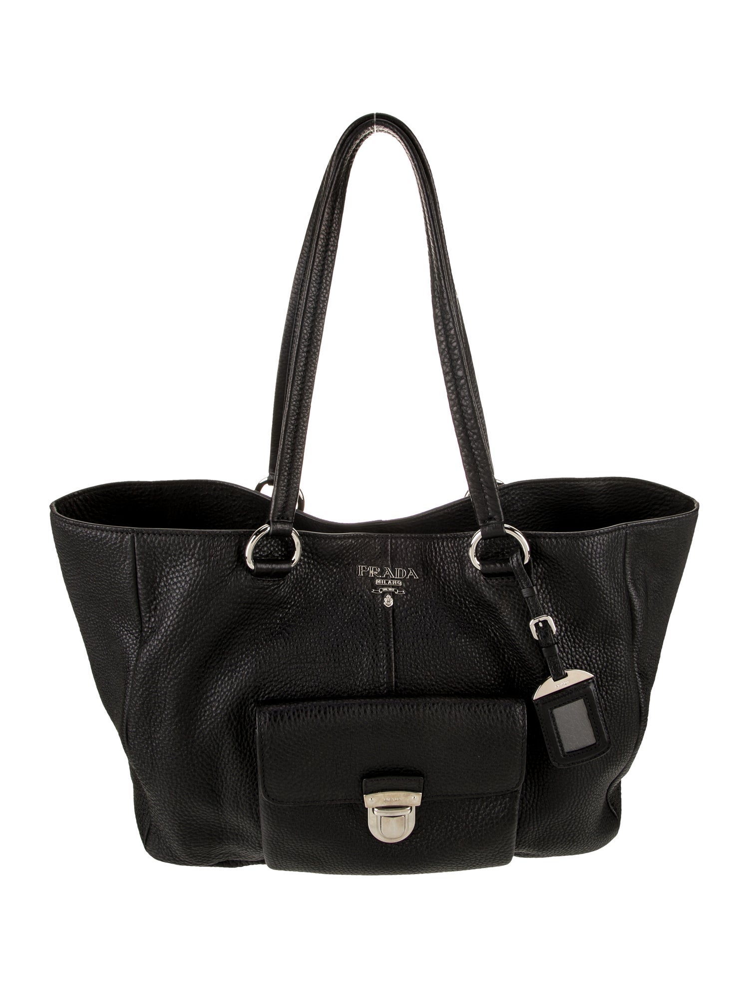 Prada Vitello Daino Leather Shoulder Bag