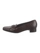 Prada Embossed Leather Printed Loafers