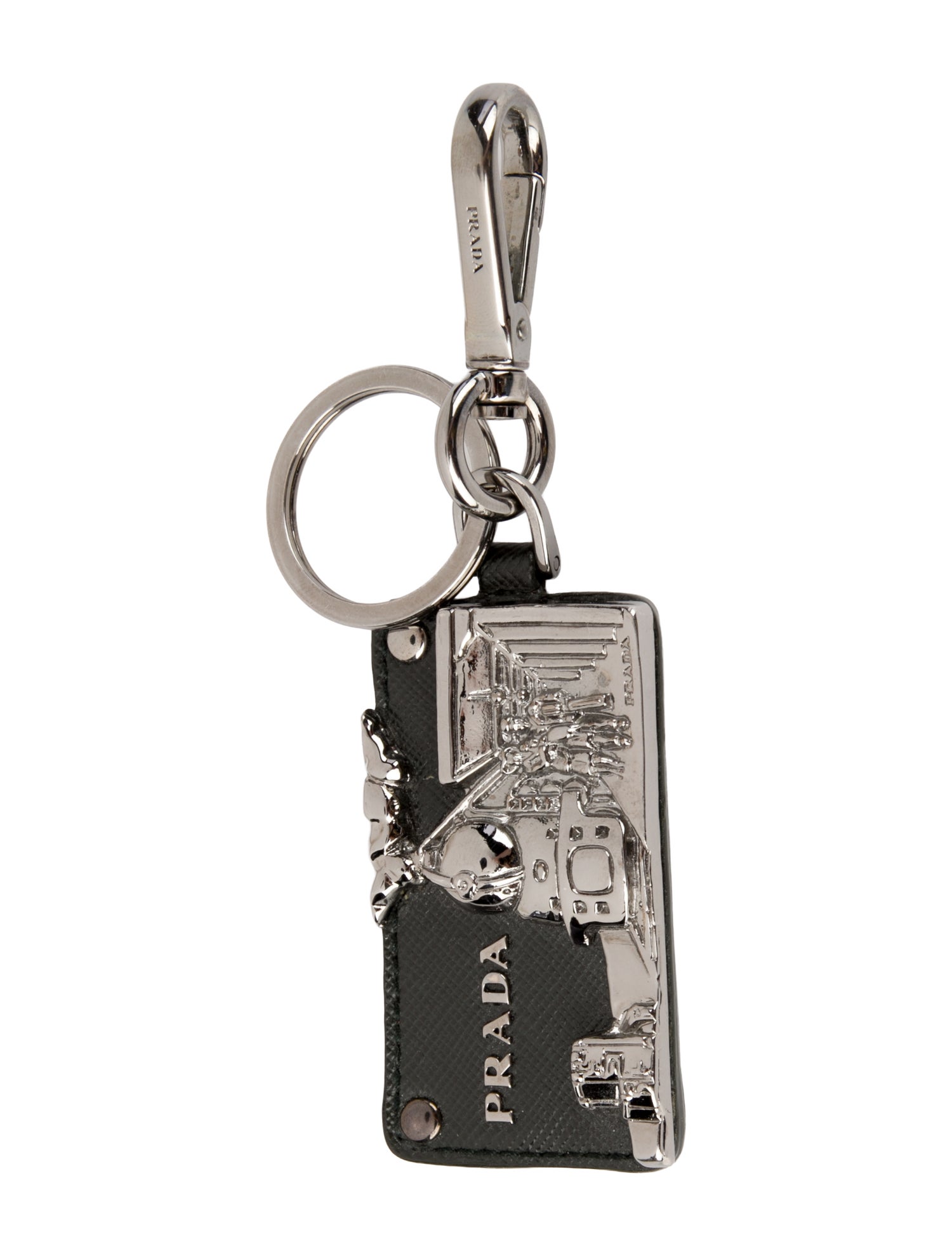 Prada Train Station Luggage Tag