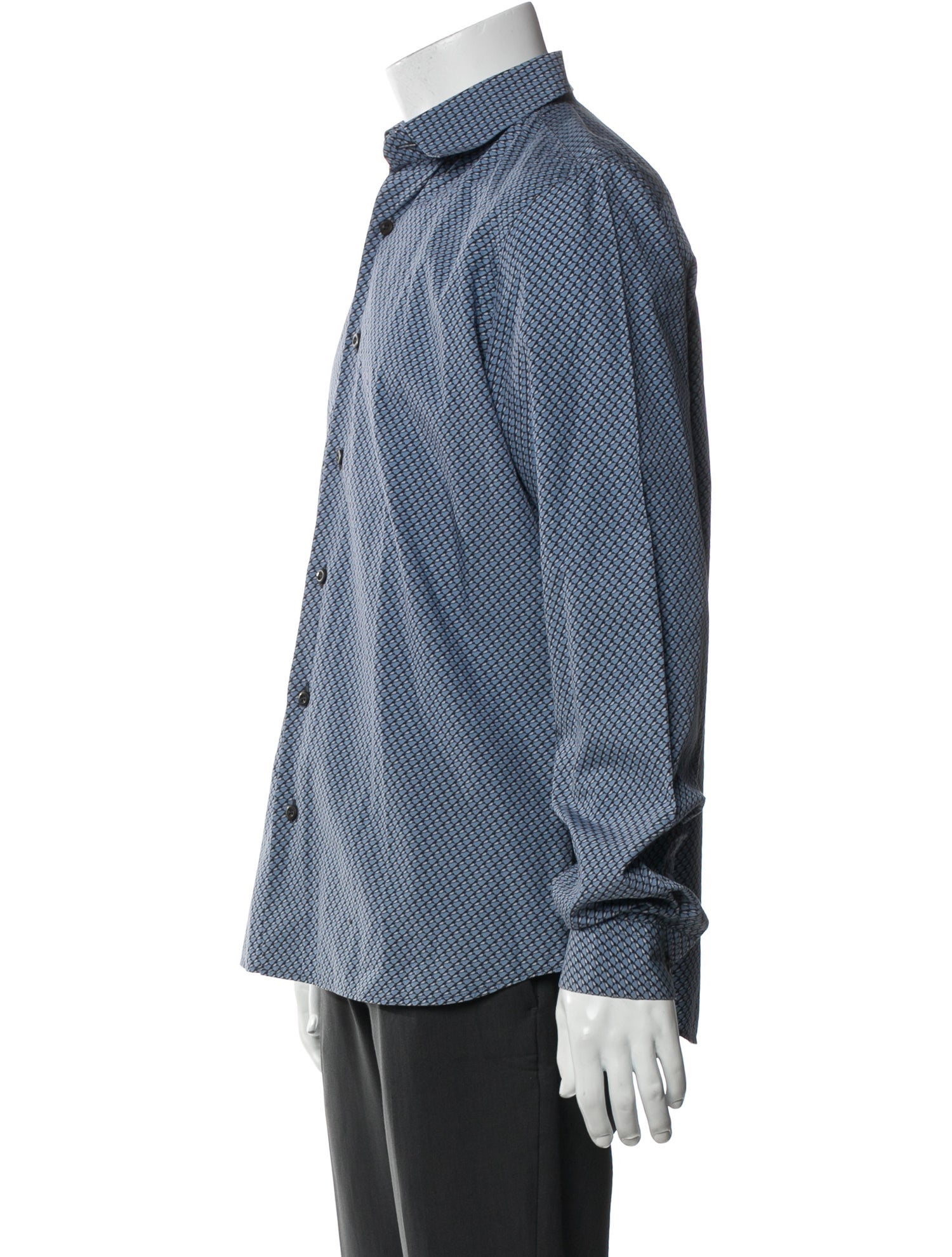 Prada 2014 Printed Dress Shirt