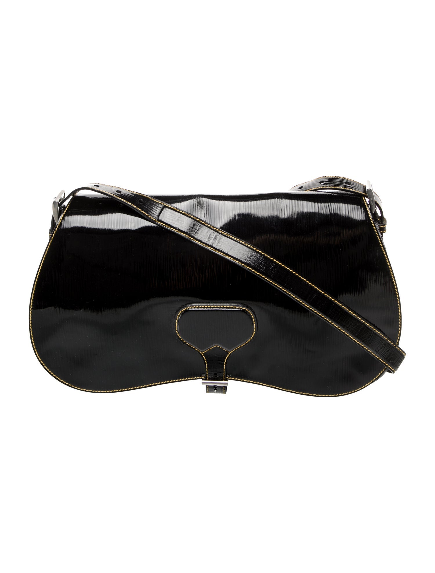 Prada Vernice Leather Paglia