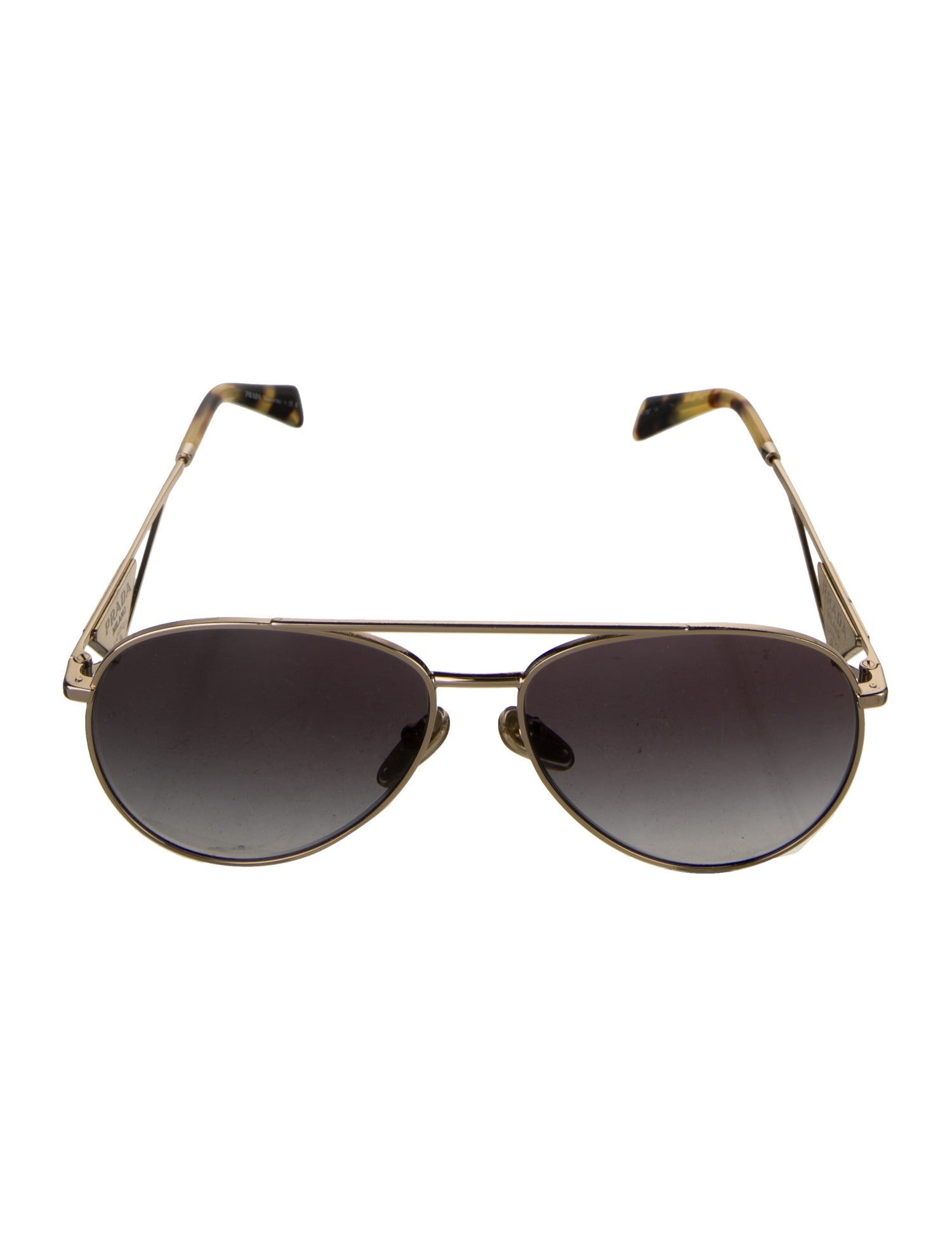 Prada Aviator Tinted Sunglasses