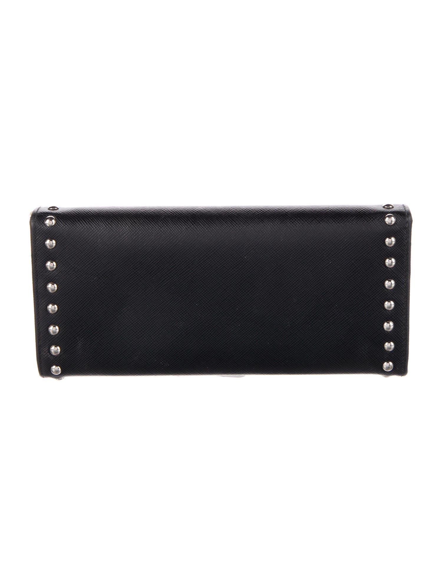 Prada Leather Continental Wallet