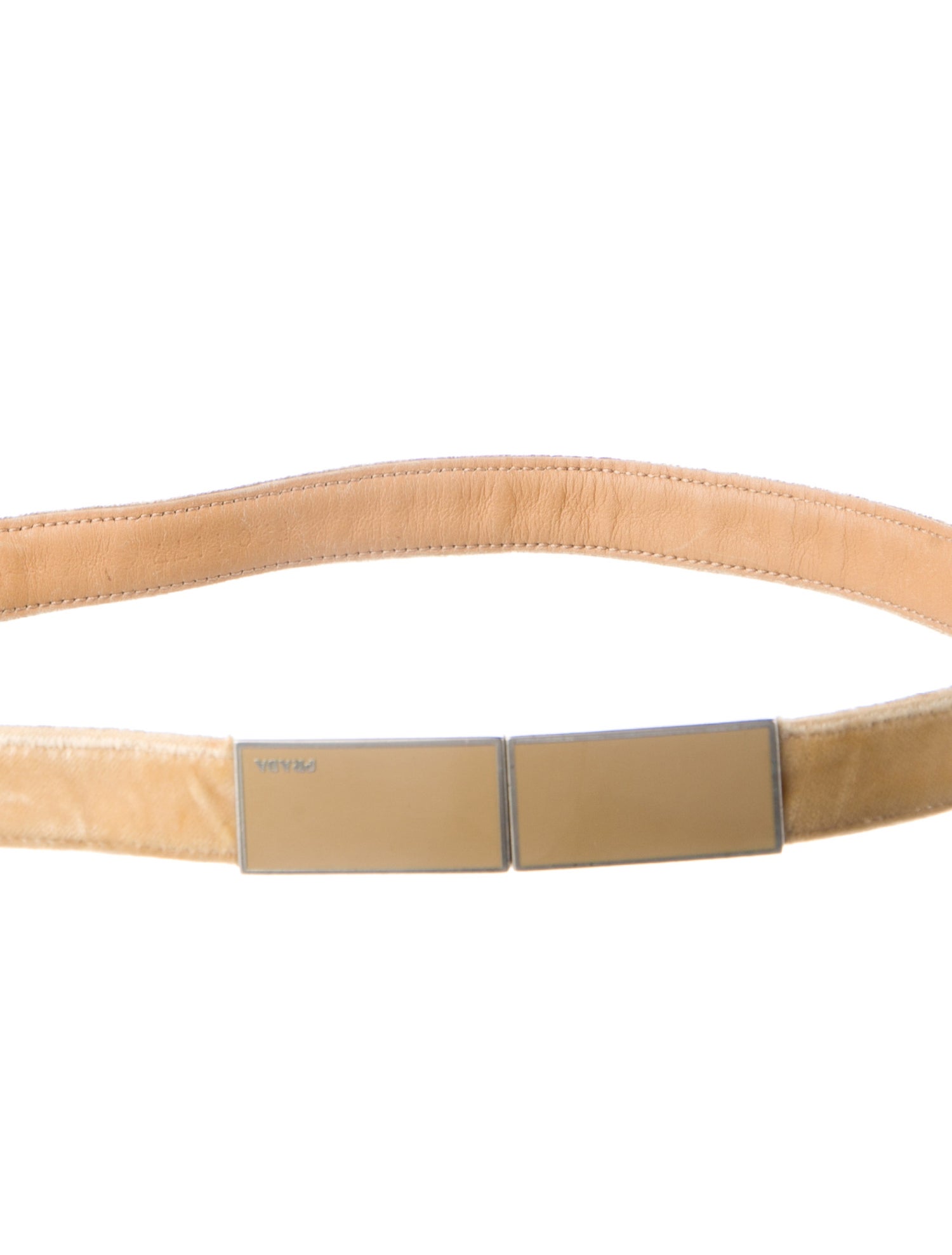 Prada Vintage Suede Waist Belt