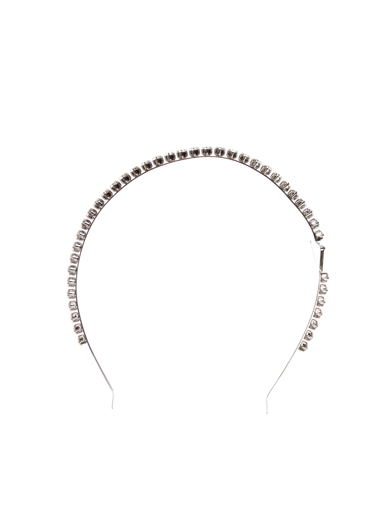 Prada Crystal Emblem Headband
