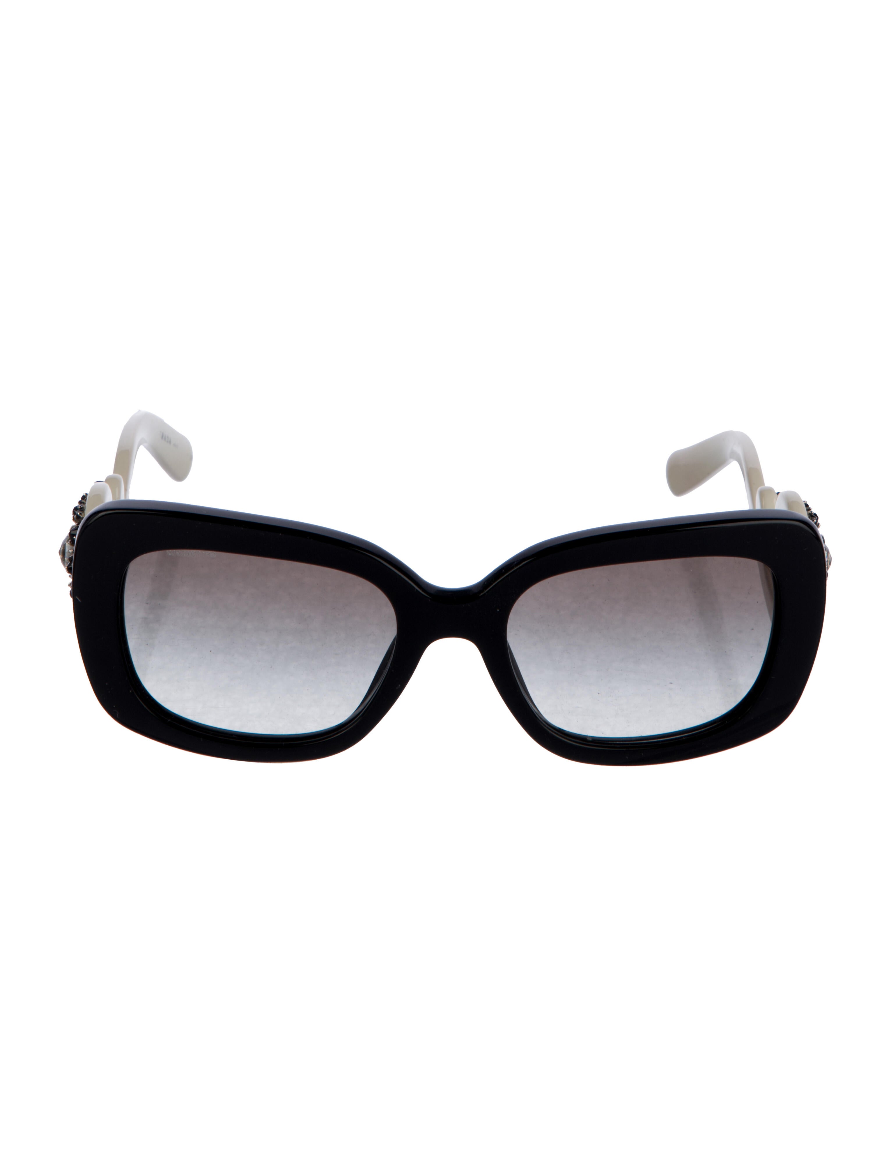 Prada Square Gradient Sunglasses