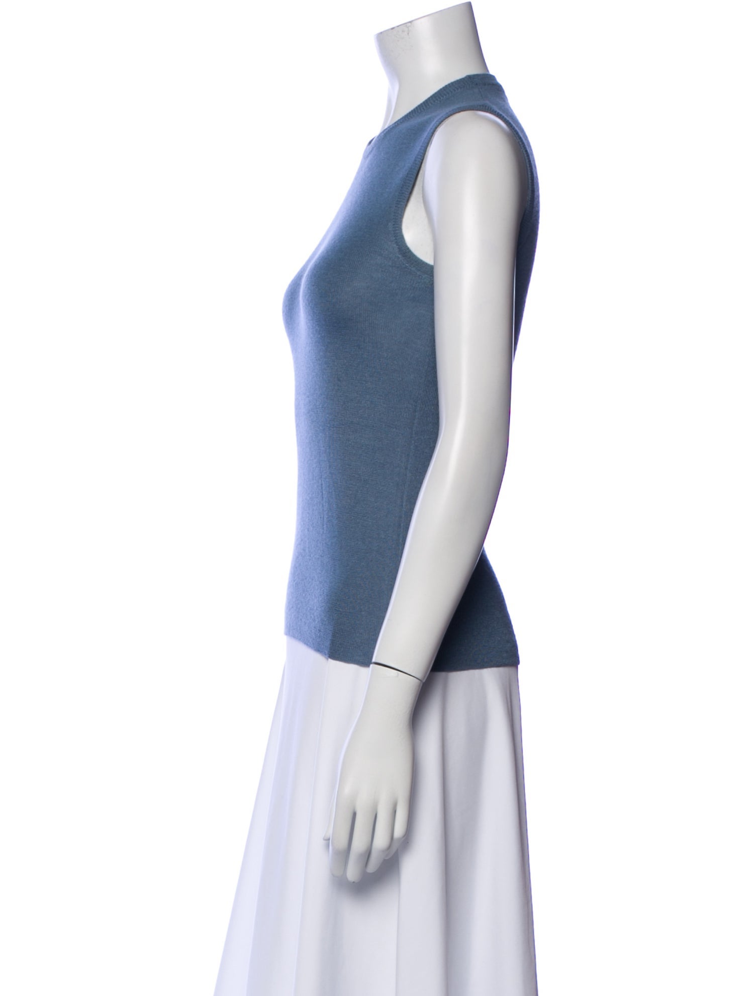 Prada Cashmere Crew Neck Top