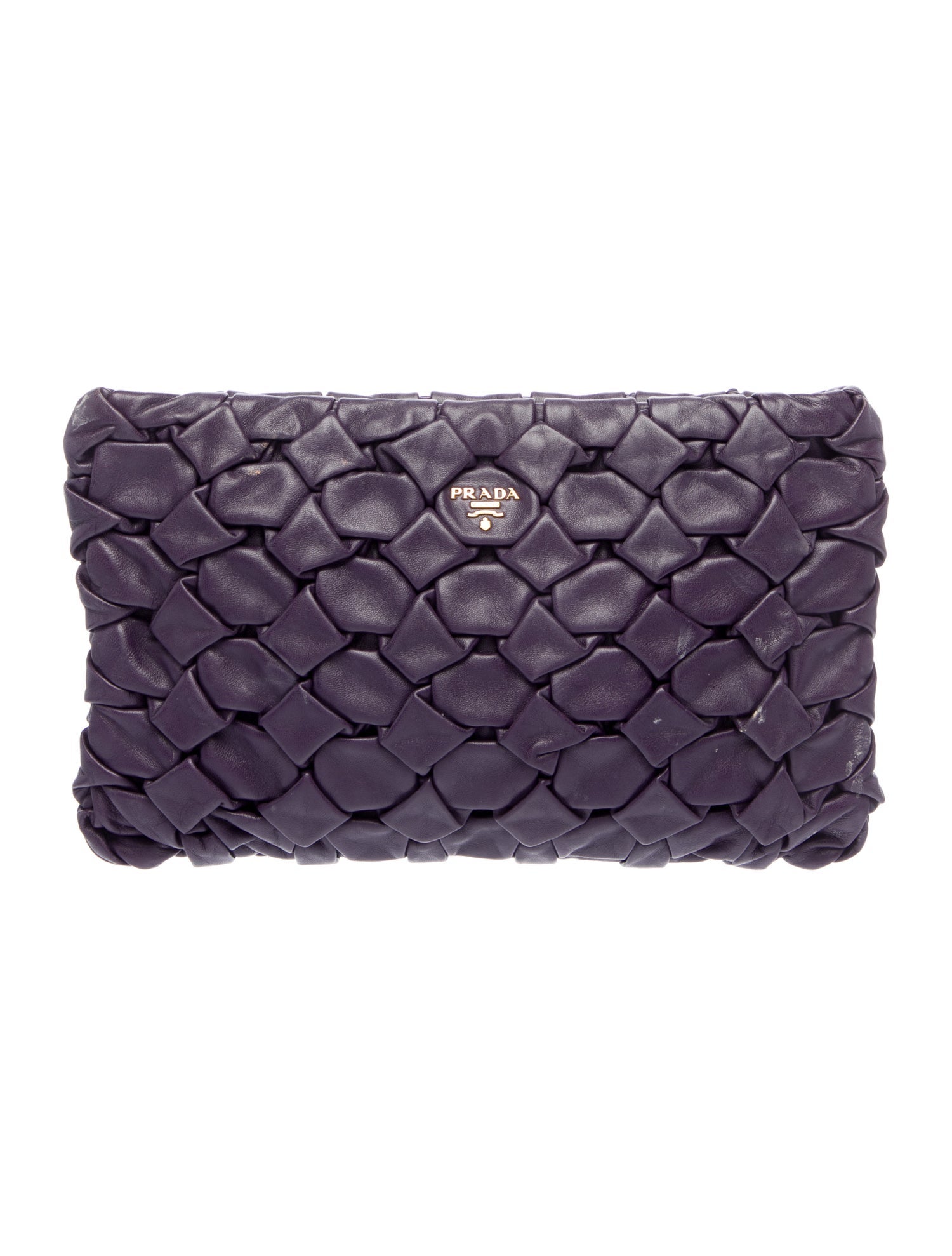 Prada Nappa Leather Clutch