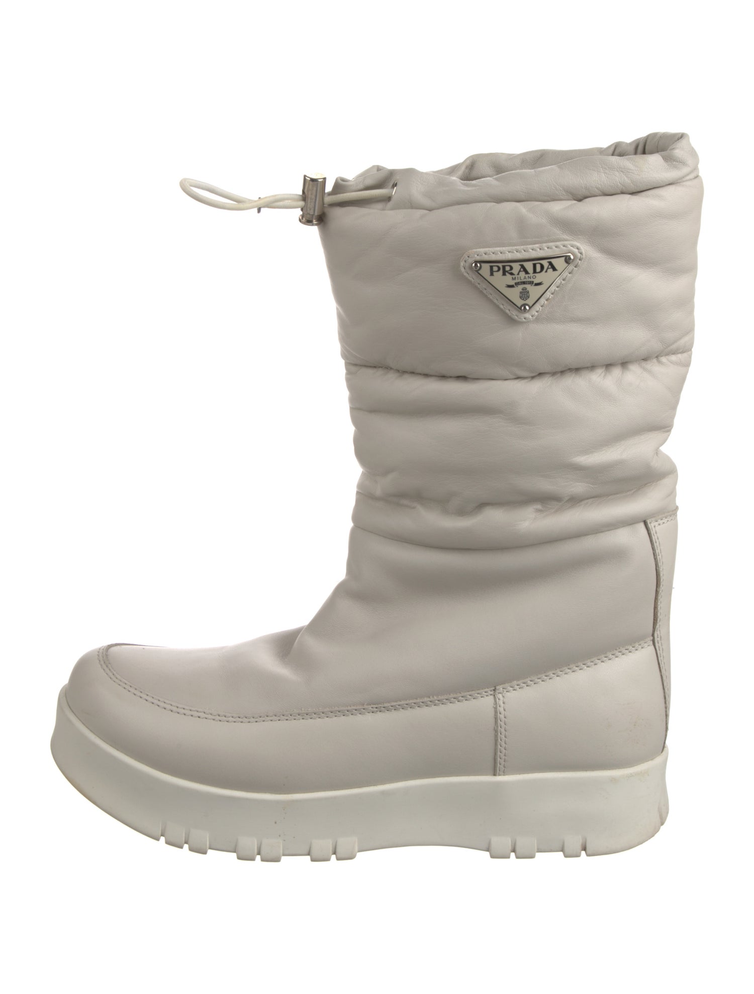 Prada Sport Leather Boots