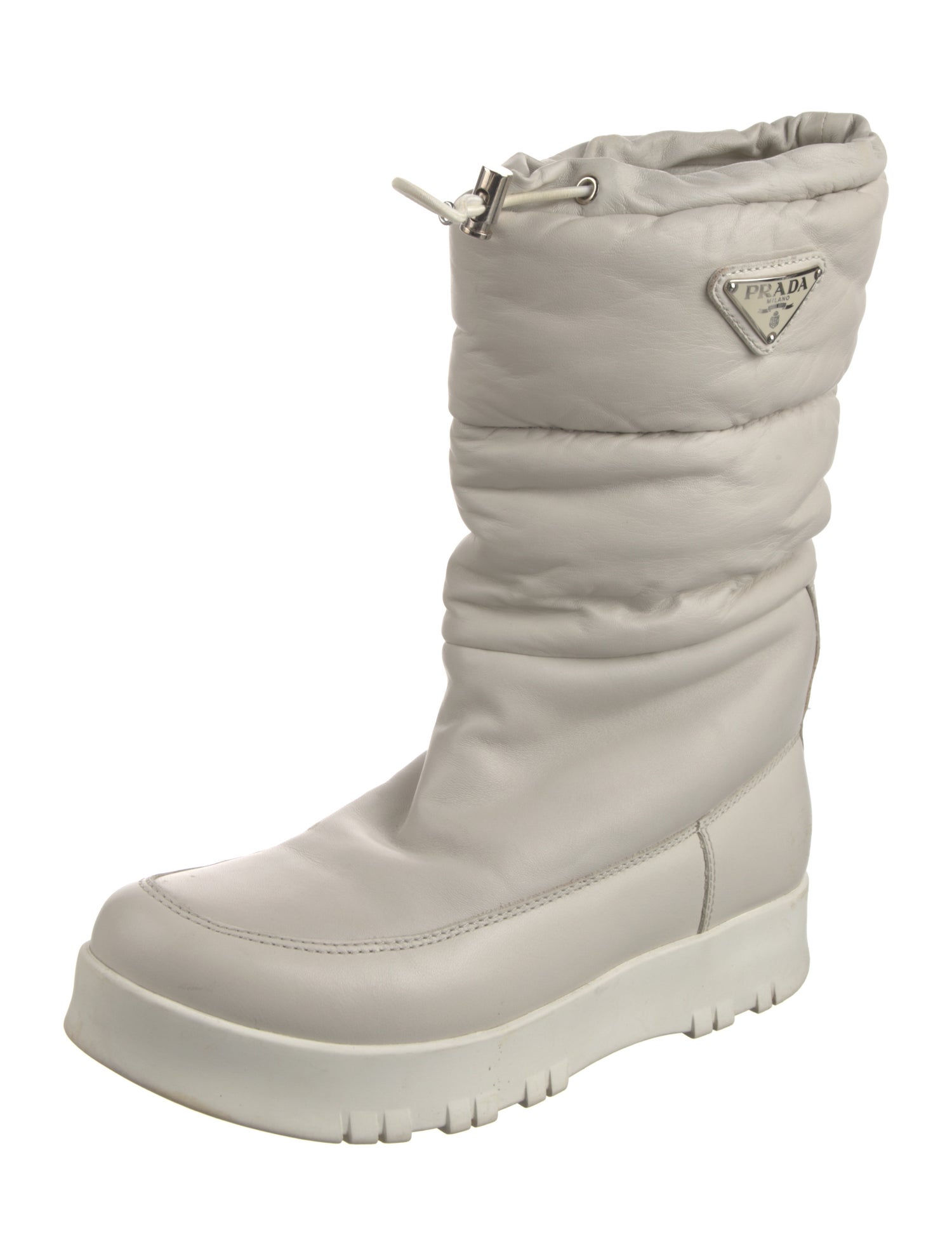 Prada Sport Leather Boots