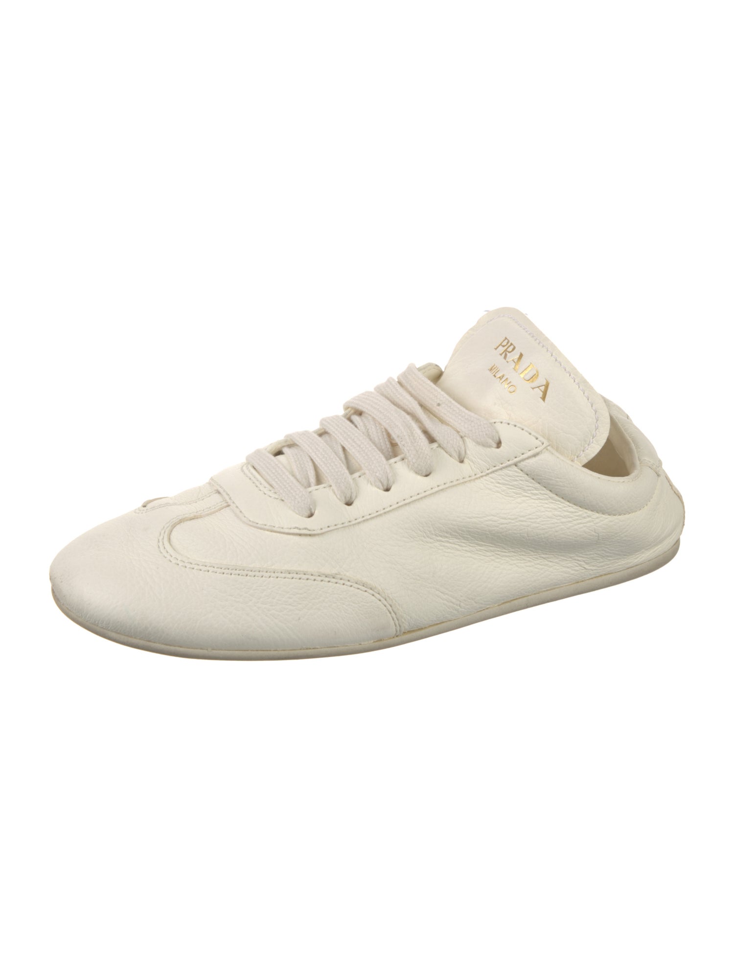 Prada Leather Sneakers