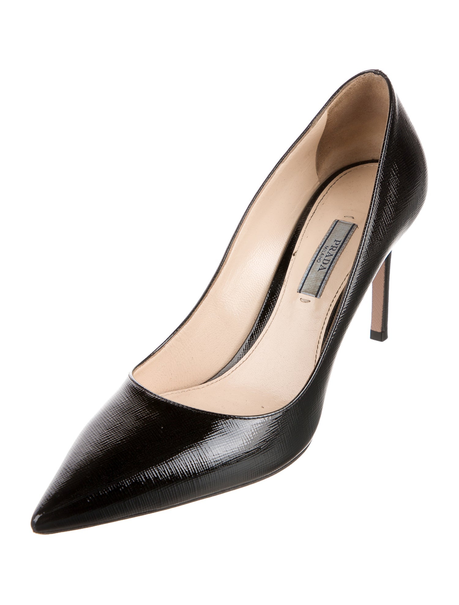 Prada Saffiano Leather Pumps