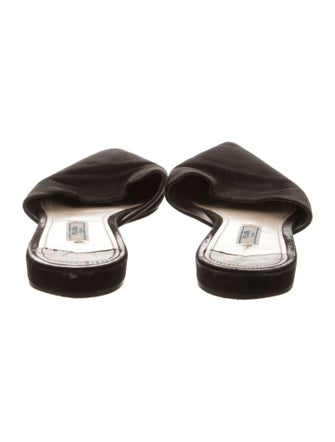 Prada Suede Mules