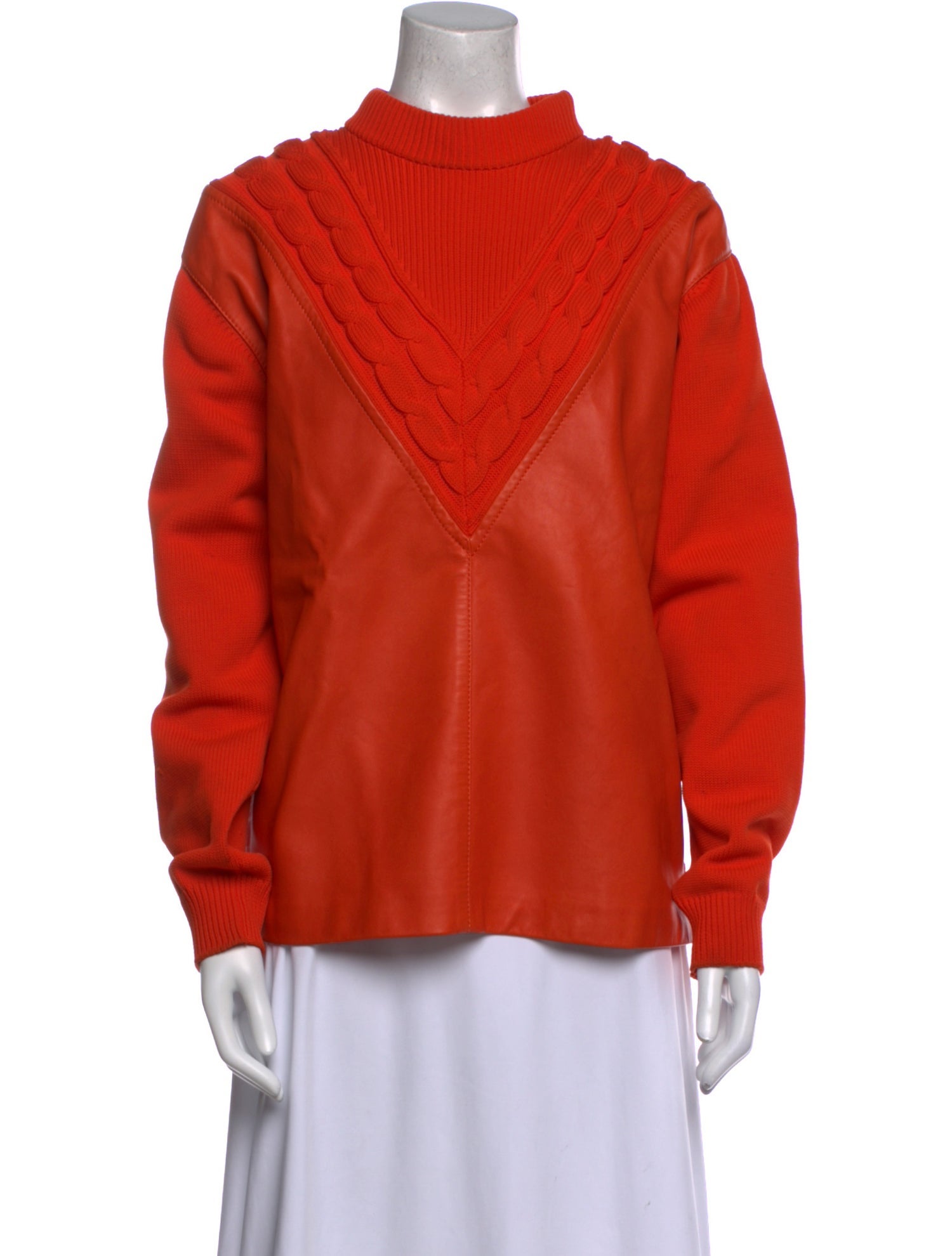 Prada 2019 Mock Neck Sweatshirt