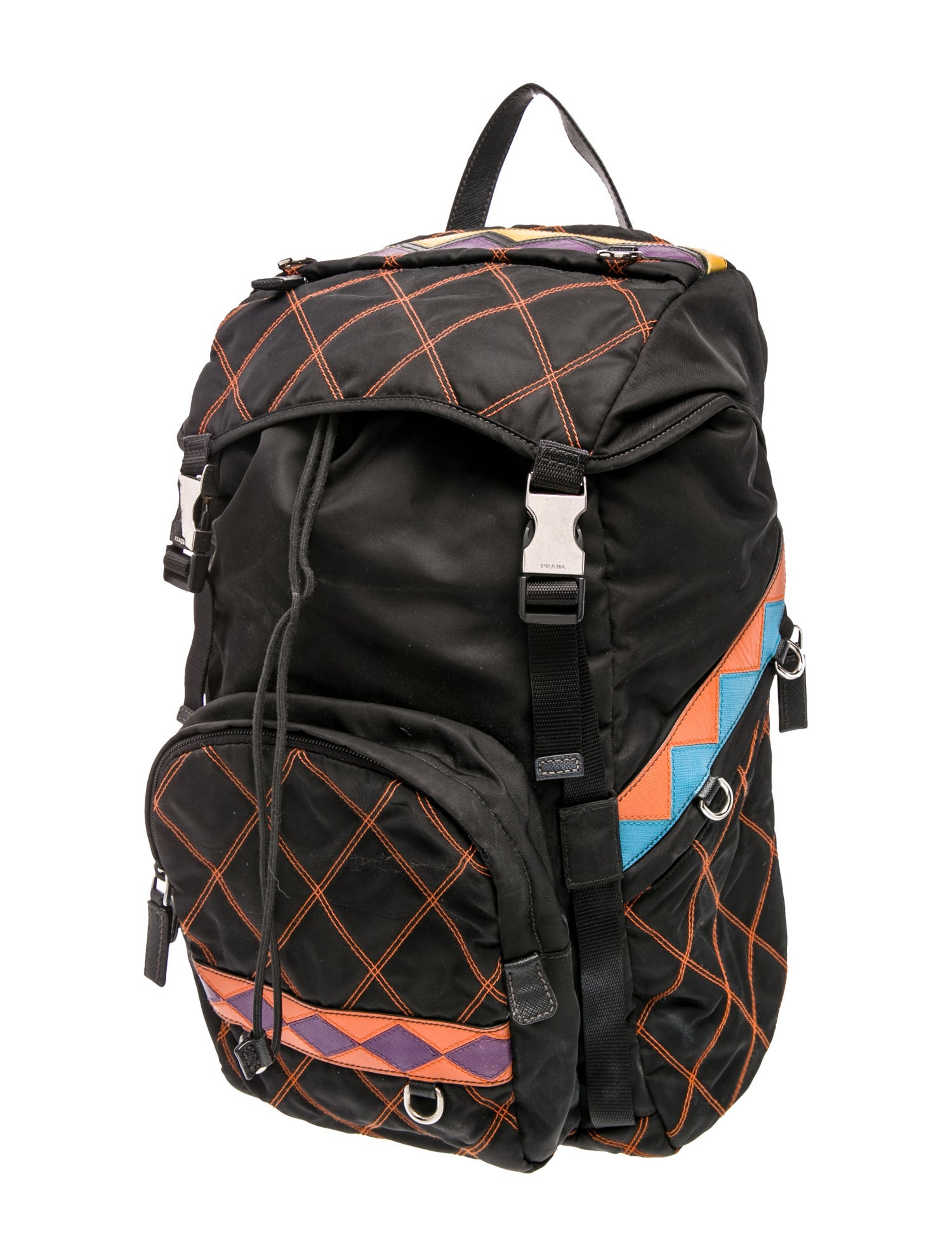 Prada Tessuto Impunturato Backpack