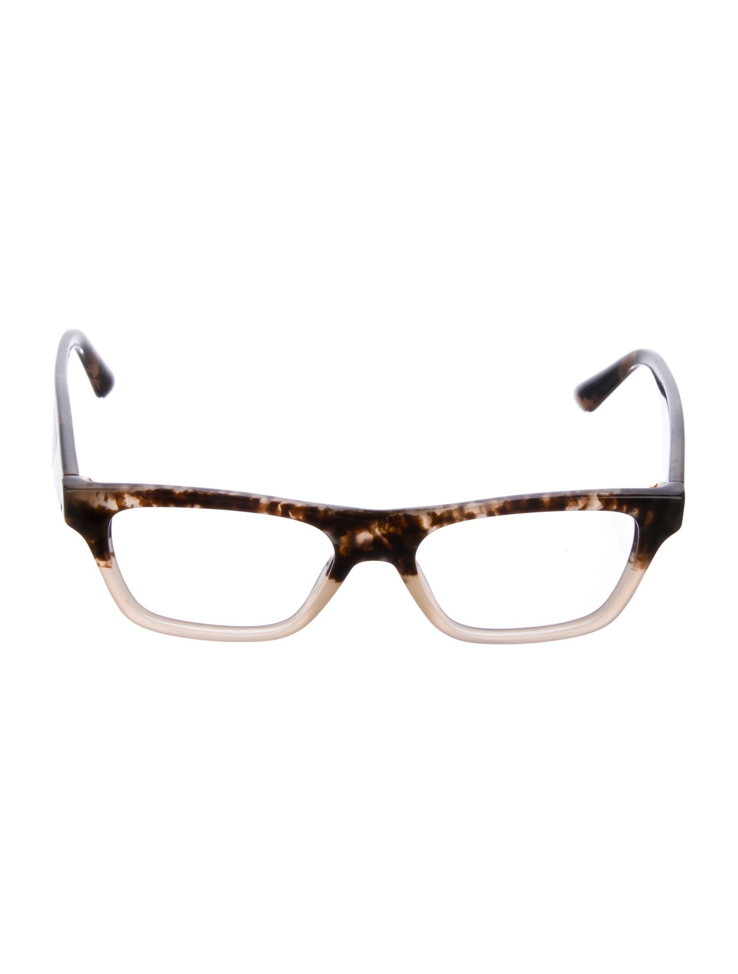 Prada Signature Logo Square Eyeglasses