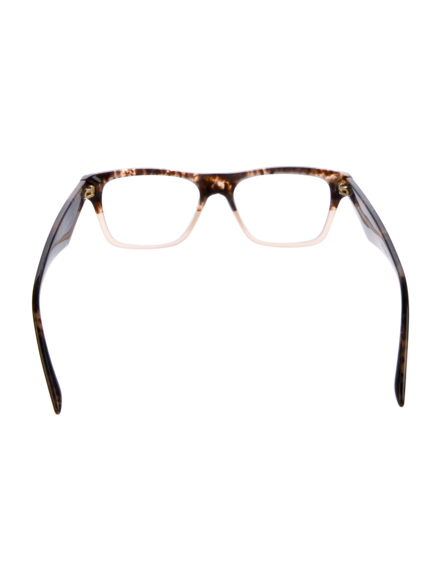 Prada Signature Logo Square Eyeglasses