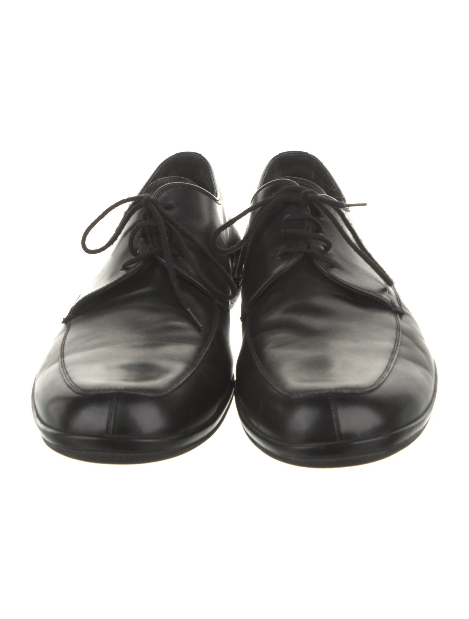 Prada Leather Derby Shoes