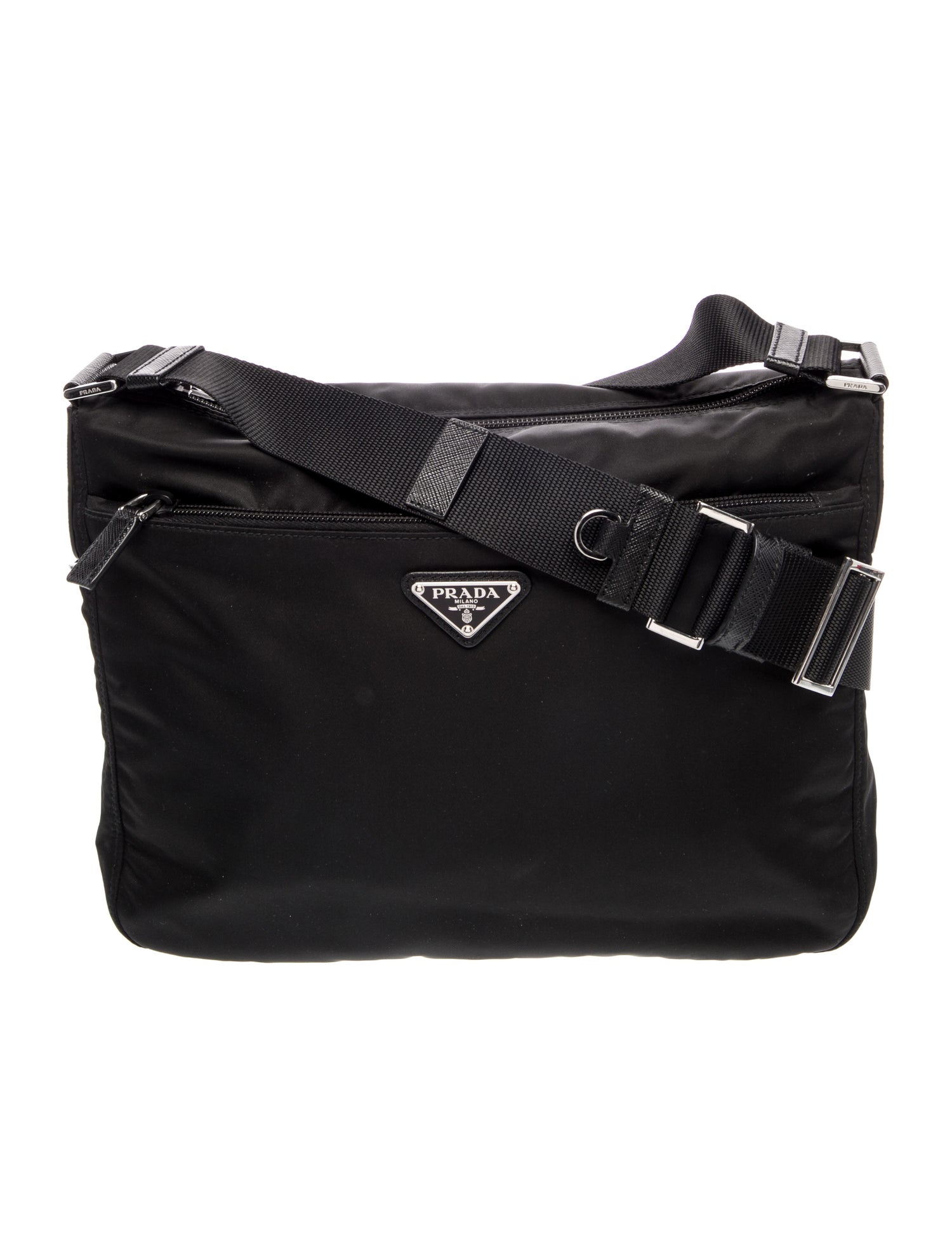 Prada Tessuto Nylon Messenger Bag