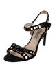 Prada Suede Studded Accents Sandals