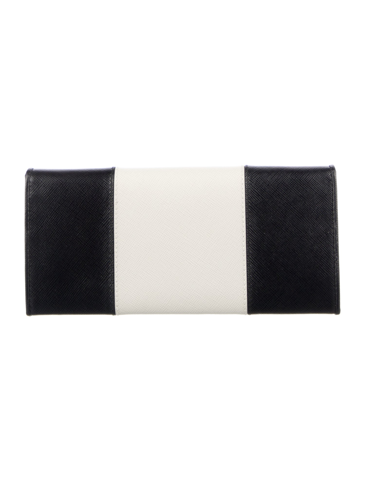 Prada Saffiano Lux Leather Continental Wallet