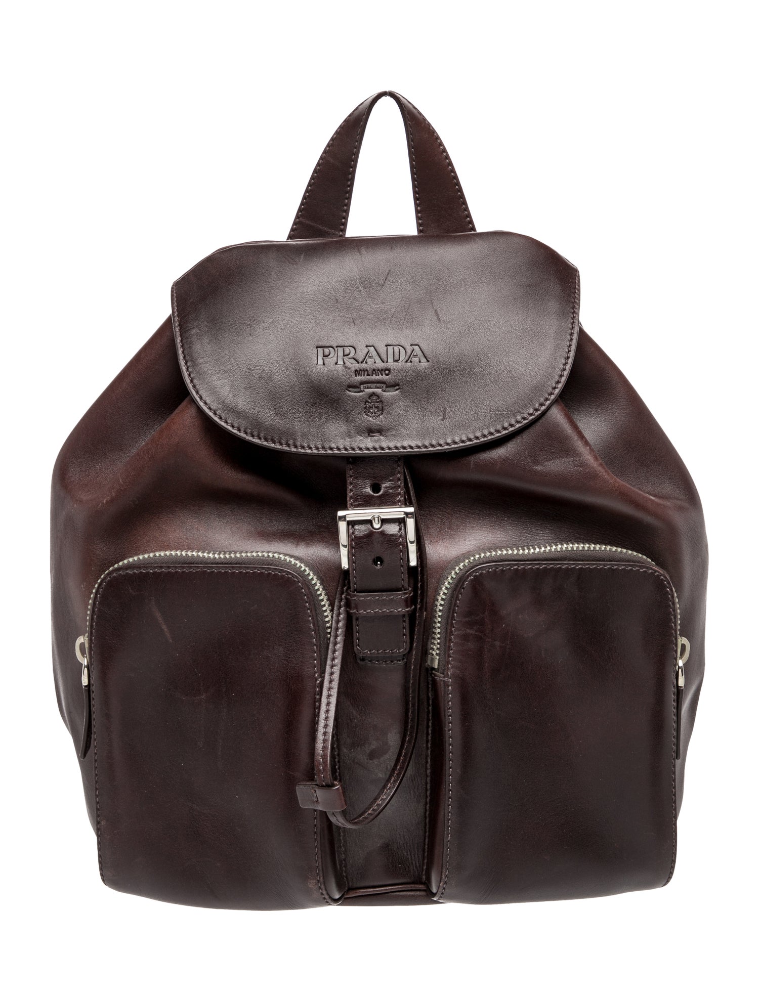 Prada Leather Backpack
