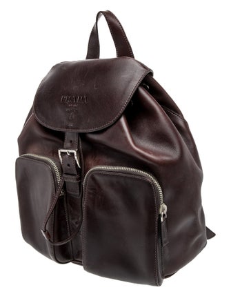 Prada Leather Backpack