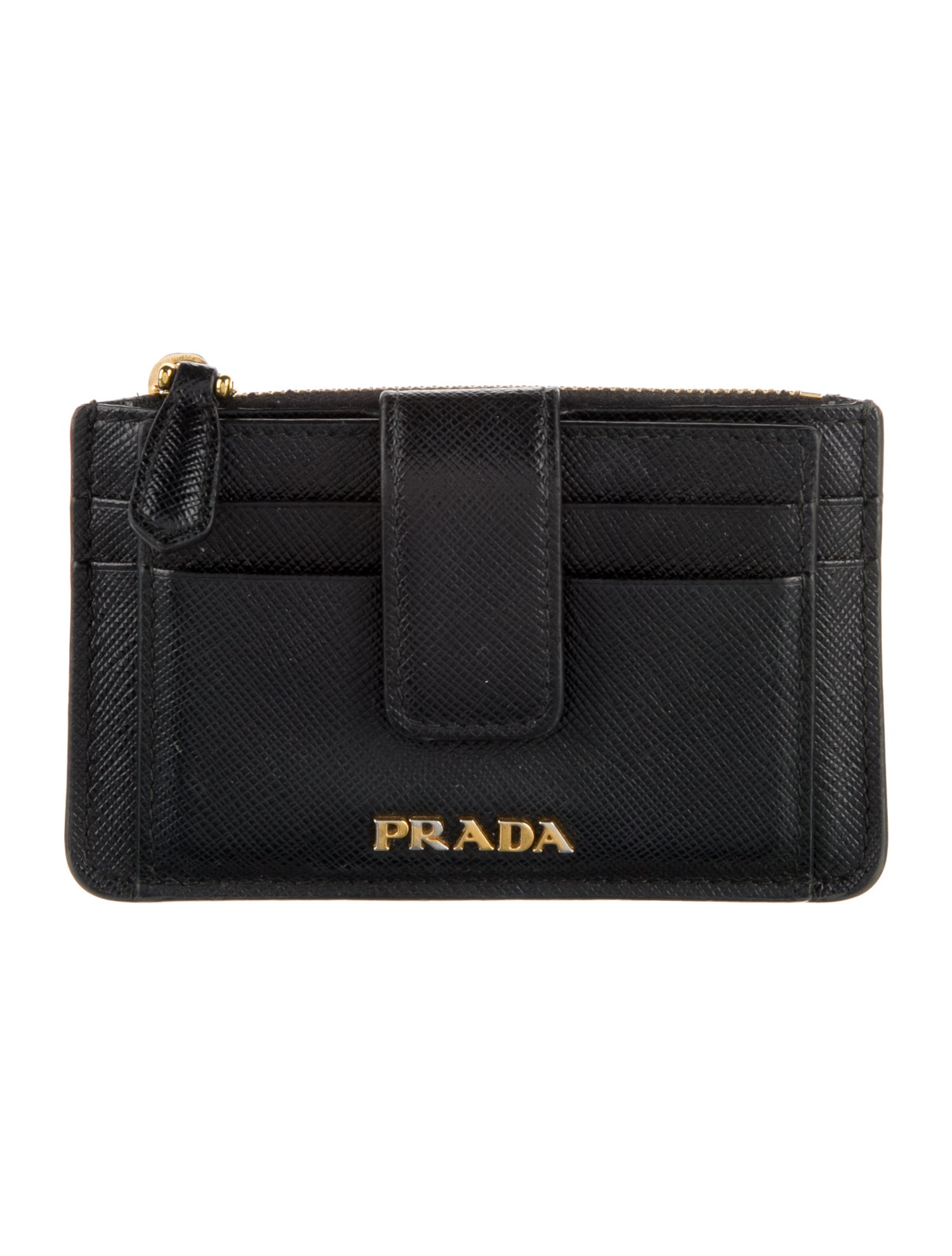 Prada Saffiano Metal Leather Wallet